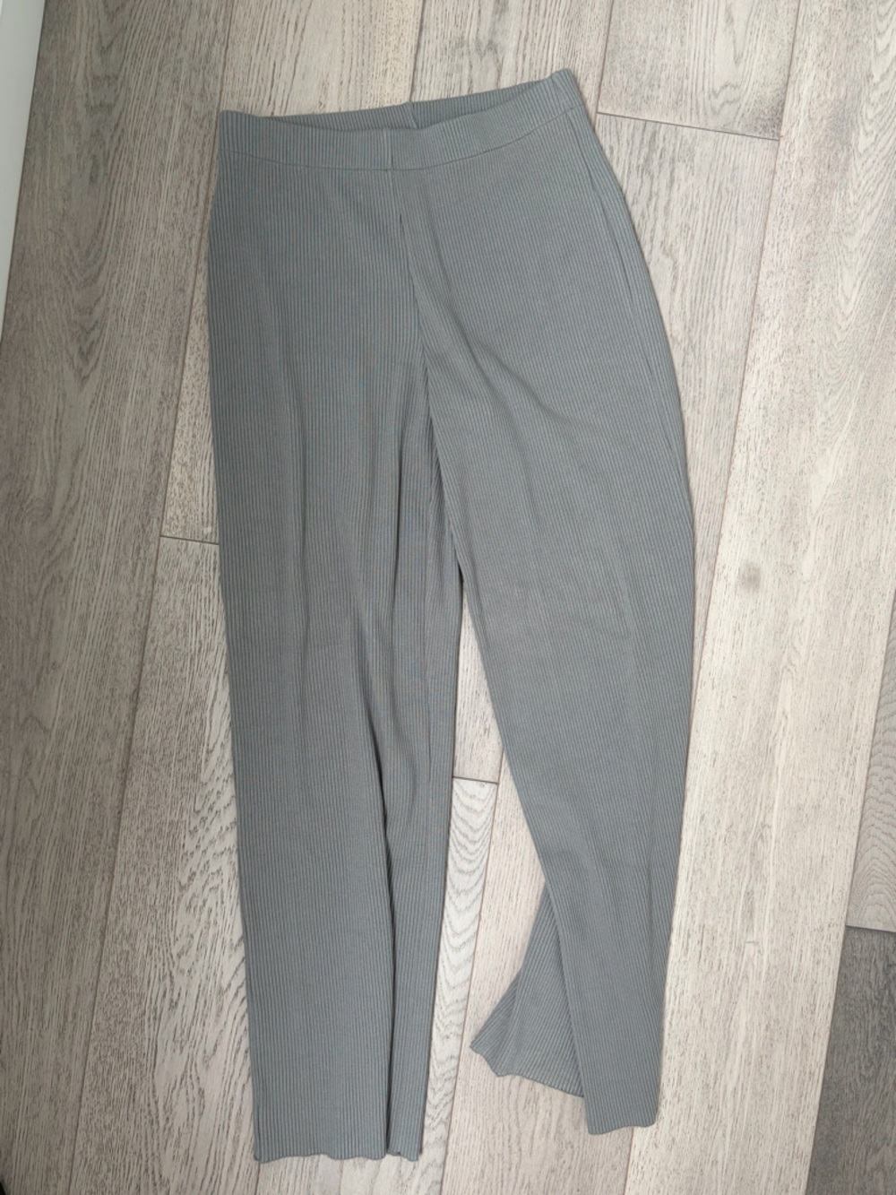 Women's Vince Grey Ribbed Knit Pants